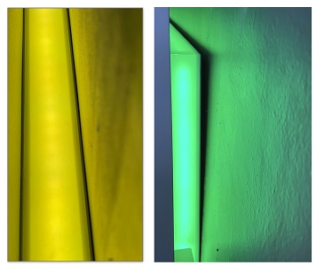 Infrarotheizung Minavida MV1000-01 Infrarot-Heizkörper WiFi 1000 Watt inkl. RGB Beleuchtung Garantie Thermostat