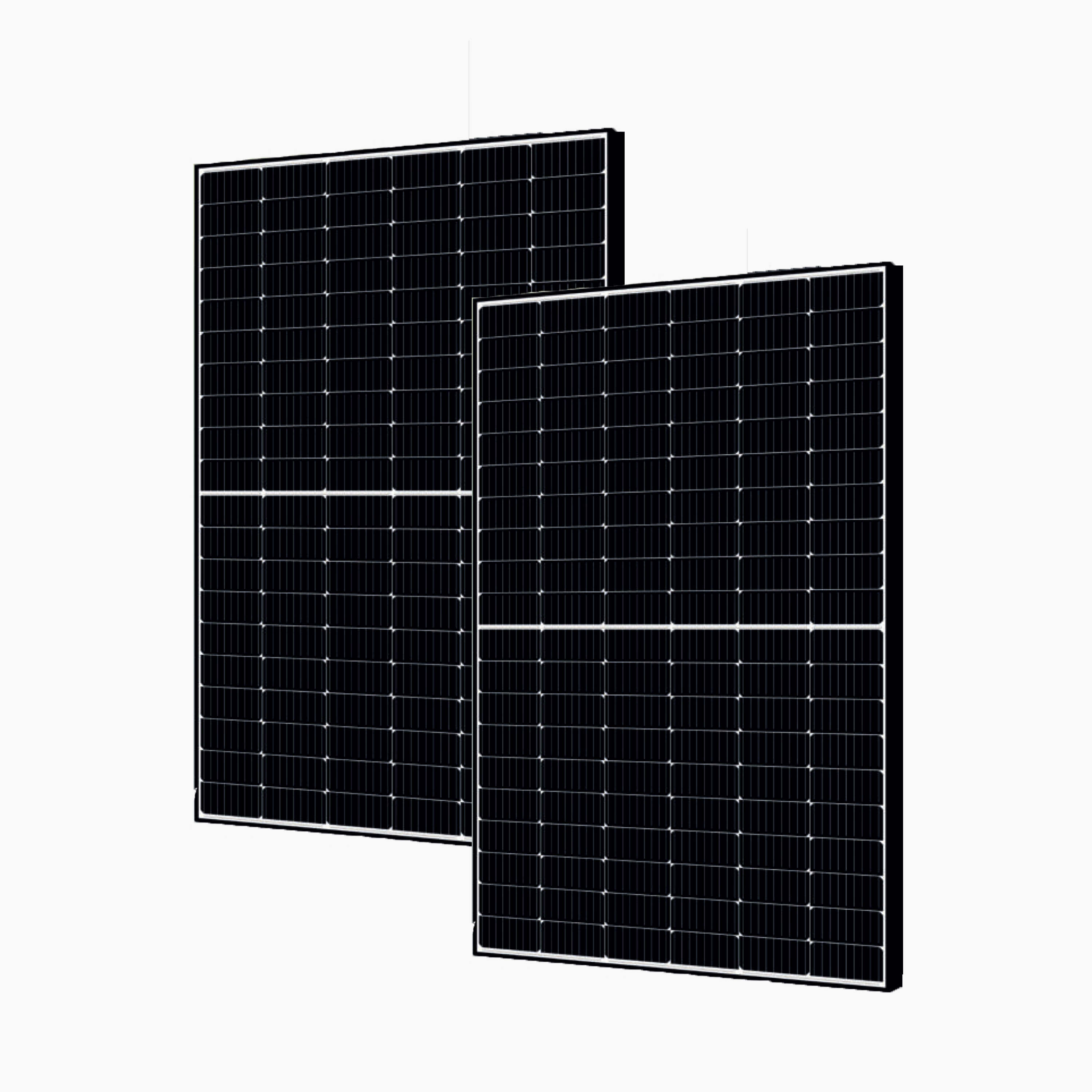 Balkonkraftwerk BKW Black Frame 395Wp / 600W | Komplett Set | Plug & Play + WiFi + Mikrowechselrichter + Solarpanel